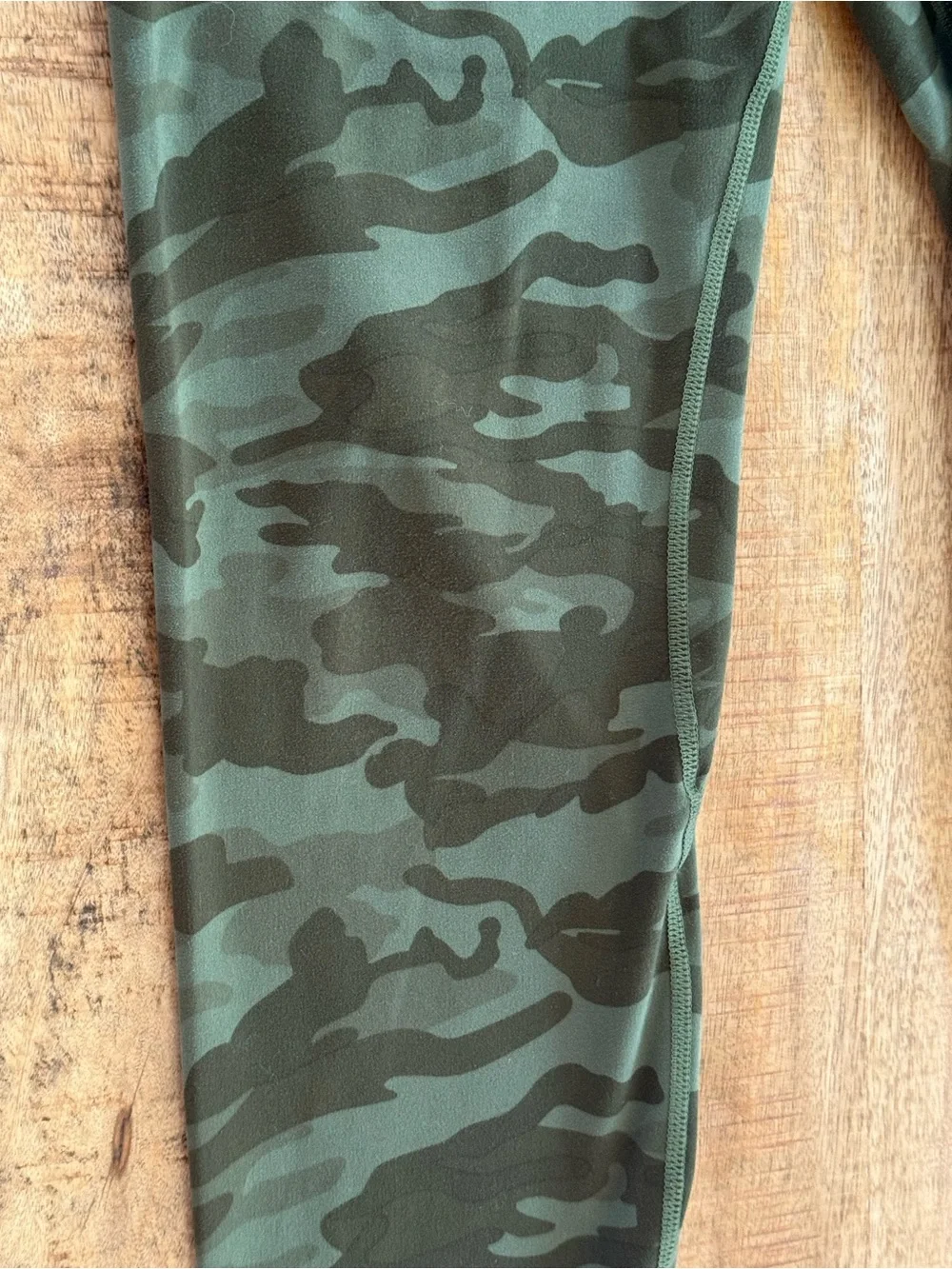 Colorfulkoala Women’s XL Camo High Waisted Leggings Green Black Yoga Pants